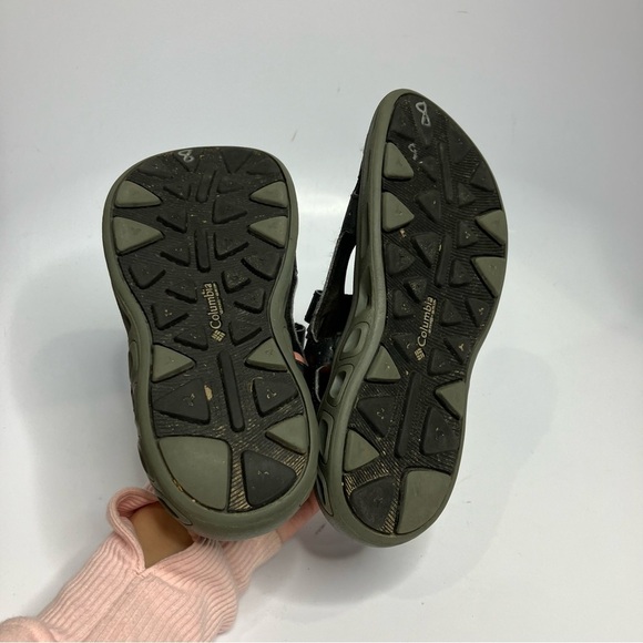 Columbia Techsun vent sandals black gray size 2 big kids - Picture 8 of 8